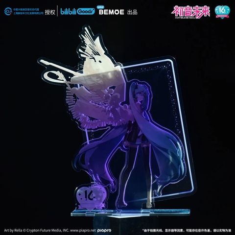 Standee Hatsune Miku series Dear Creators/Ngưng Tụ Vị Lai hiệu ứng hologram ngân hà kỉ niệm sinh nhật lần thứ 16, hàng chính hãng BEMOE