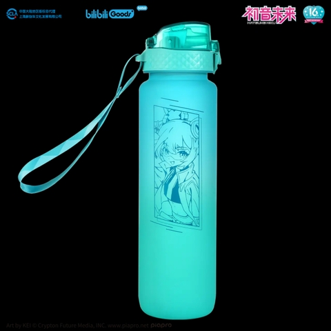 Bình nước 1L Hatsune Miku series Vị Lai Tuỳ Hành, hàng chính hãng BEMOE