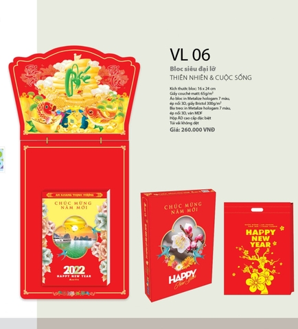 Lịch bloc siêu đại lỡ: Thiên Nhiên và Cuộc Sống