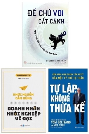 Bộ 3c Sách Khơi Nguồn Cảm Hứng Cho Các Start Up - Doanh Nhân Khởi Nghiệp Vĩ Đại