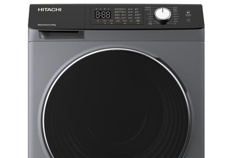 Máy giặt sấy Hitachi Inverter giặt 10.5 kg sấy 7 kg BD-D1054HVOS DG chính hãng giá tốt