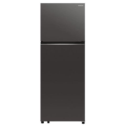[New] Tủ Lạnh Hitachi 2 Cánh Ngăn Đông Trên 407 lít HRTN6443SAGMGVN màu xám thủy tinh, đá tự động giá tốt