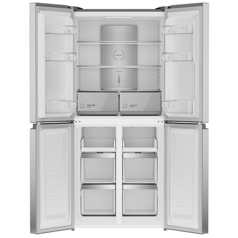 [NEW] Tủ Lạnh Hitachi 4 Cánh 422L Ngăn Đông Dưới HR4N7462DSGBVN màu kính đen, giá tốt