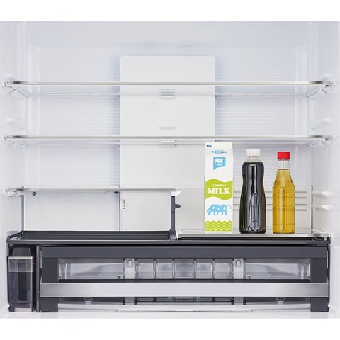 [NEW] Tủ Lạnh Hitachi 6 cánh Nhập Khẩu Nhật Bản Inverter 670 lít R-GW670TV XK, model mới, màu đen pha lê