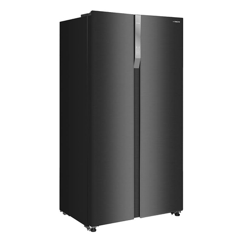 Tủ lạnh Hitachi SBS 2 cánh 532 lít HRSN9563DDXVN model mới, màu đen inox, giá tốt