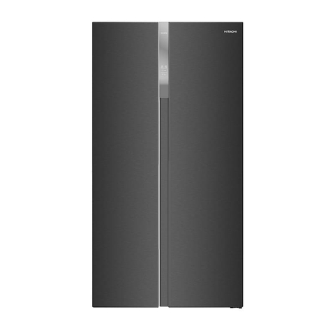 Tủ lạnh Hitachi SBS 2 cánh 532 lít HRSN9563DDXVN model mới, màu đen inox, giá tốt