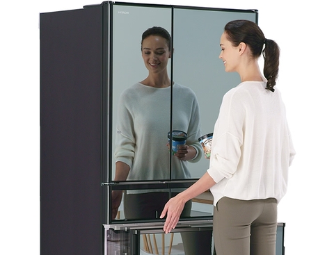 Tủ lạnh Hitachi 6 cánh inverter 615 lít R-WX620KV XK nhập khẩu Nhật Bản