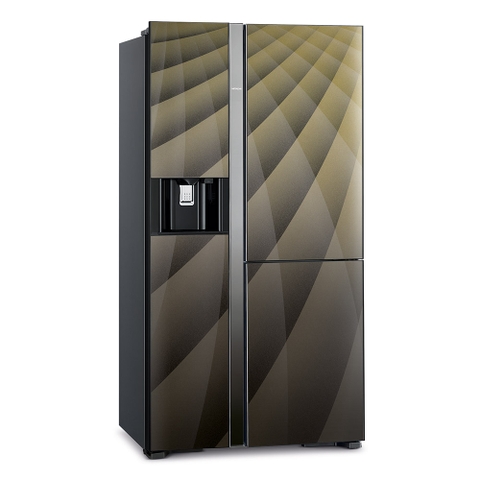 Tủ lạnh Hitachi Side By Side inverter 569 lít R-FM800XAGGV9X (DIA) chính hãng