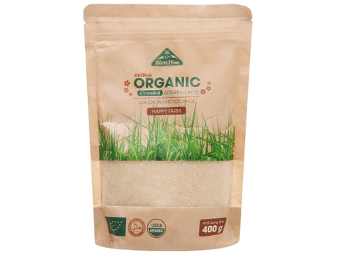 ĐƯỜNG ORGANIC BIÊN HÒA GÓI 400G
