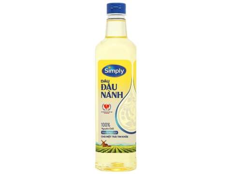 DẦU ĐẬU NÀNH SIMPLY CHAI 1L