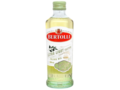 DẦU Ô LIU EXTRA LIGHT BERTOLLI CHAI 500ML