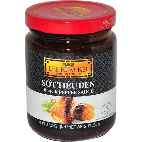 SỐT TIÊU ĐEN LEE KUM KEE HŨ 230G