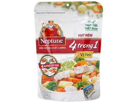 HẠT NÊM NEPTUNE VỊ HEO 4 TRONG 1 GÓI 380G