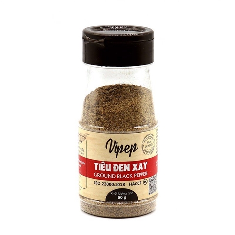 TIÊU ĐEN XAY VIPEP HŨ 50G