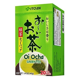 TRÀ XANH TÚI LỌC OI OCHA ITOEN HỘP 40G