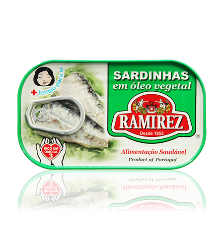 CÁ MÒI NGÂM DẦU RAMIREZ HỘP 125G