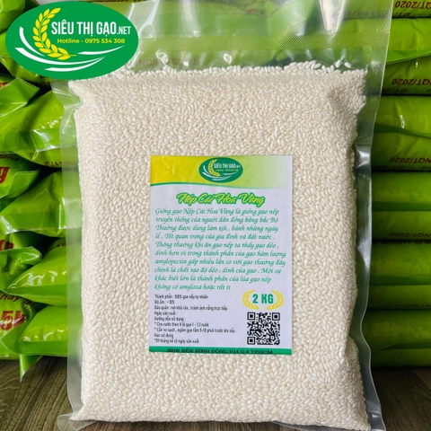 NẾP CÁI HOA VÀNG túi 2kg