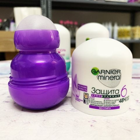 Lăn khử mùi Garnier 48h Protect 6, Spring Fresh cho nữ