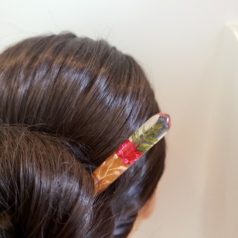 TRÂM CÀI TÓC GỖ-RESIN & SNOWY ĐỎ DƯƠNG SỈ