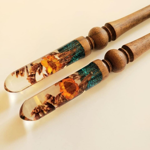 TRÂM CÀI TÓC GỖ-RESIN & SNOWY CAM 2