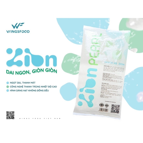Trân châu 3Q Zion Wings 2kg (6 bịch/thùng)