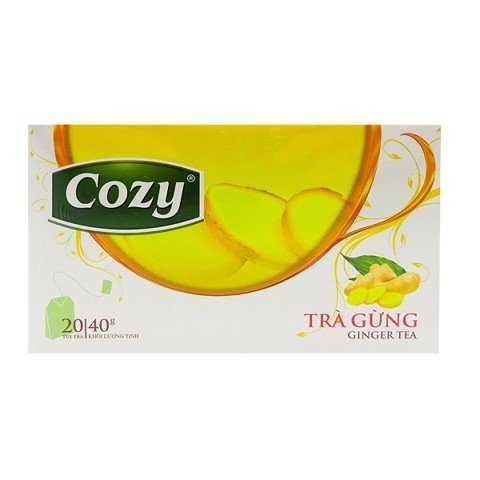 Trà gừng túi lọc Cozy 20x2g