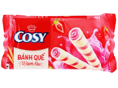 Bánh quế vị dâu Cosy 117g