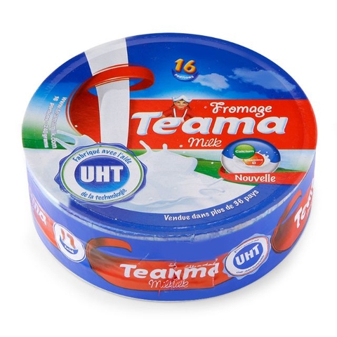 Phô mai Teama 240g (16 Miếng) (24 Hộp/T)