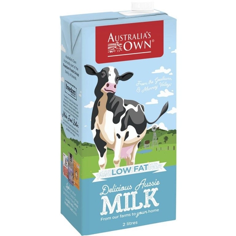 Sữa tươi Australia's Own ít béo 1L
