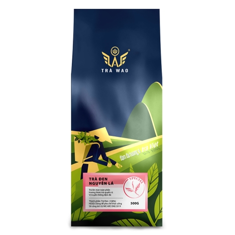 Trà Đen Nguyên Lá WAO 500g