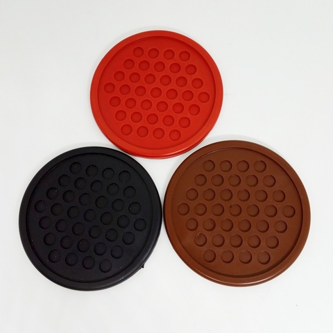 Đế nhựa lót ly hình tổ ong