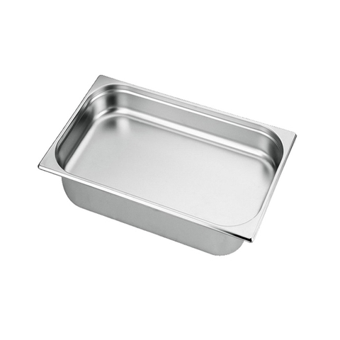 Khay topping inox 1/2 sâu 10cm (32x26x10cm)