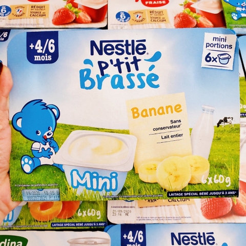 Sữa chua Nestle chuối