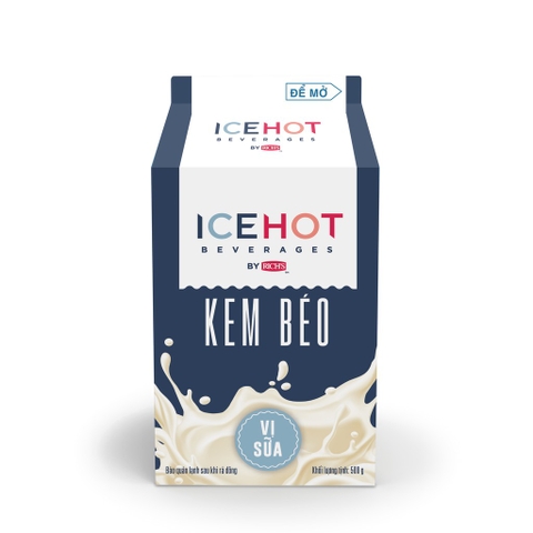 Kem béo vị sữa Ice Hot 454g