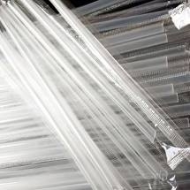 Ống hút thẳng màu trắng pi6 có màng 500g