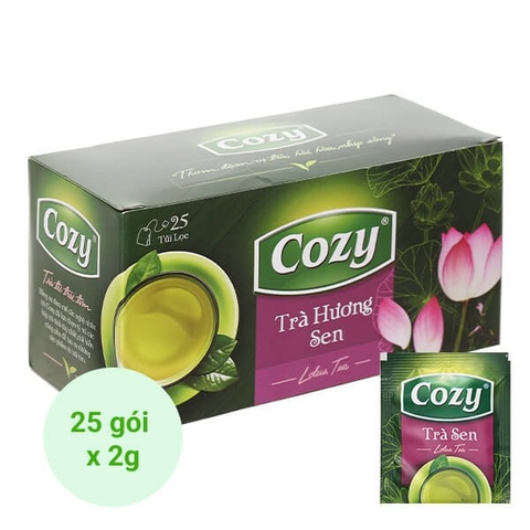 Trà sen túi lọc Cozy