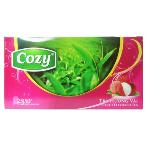 Trà VẢI Túi Lọc Cozy 25x2g (36 Hộp/T)