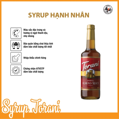 Syrup Torani hạnh nhân