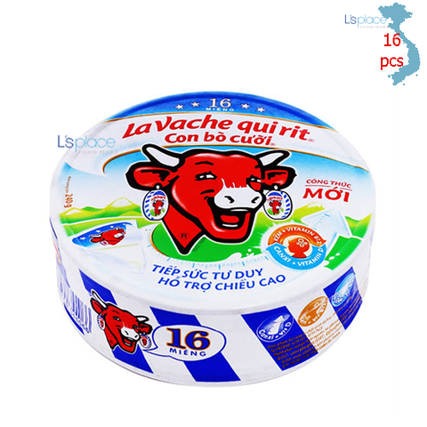 Phô mai Con bò cười 16 miếng (32 Hộp/T)