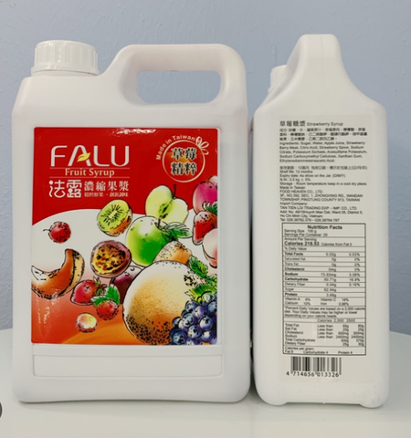 Siro dâu Falu 2.5kg