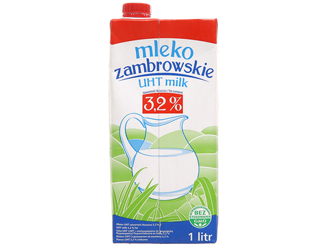 Sữa tươi (Béo 3.2%) Mleko Zambrowskie 1L