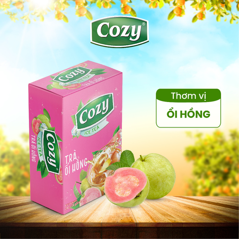 Trà hòa tan ỔI icetea Cozy 240g (16x15g) (30 hộp/T)