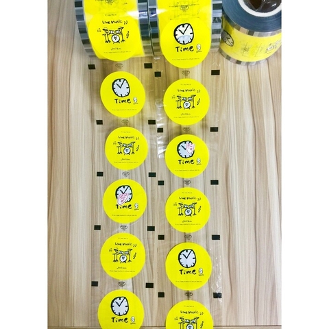 Cuộn màng dập cốc 2400 cái time vàng