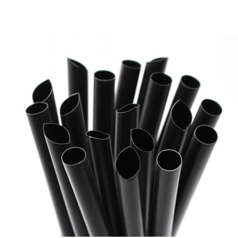 Ống hút trân châu màu đen không màng 500g