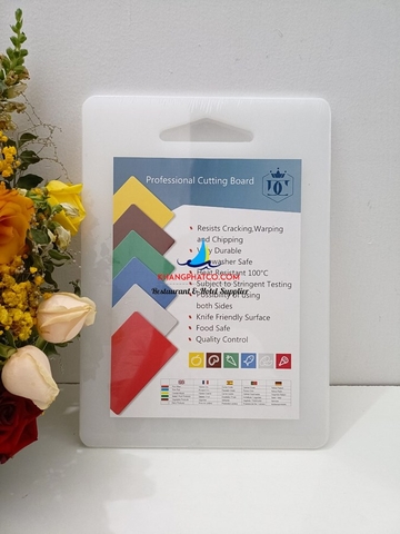 Thớt nhựa trắng loại tốt 25x35cm