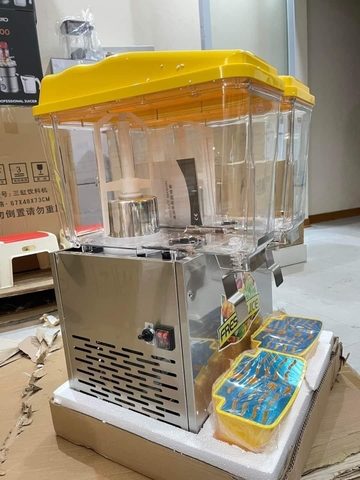 Máy làm lạnh đồ uống dạng khuấy 2 ngăn