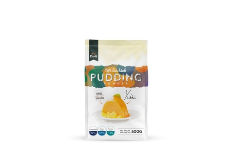 Bột pudding dưa lưới Dans 500g