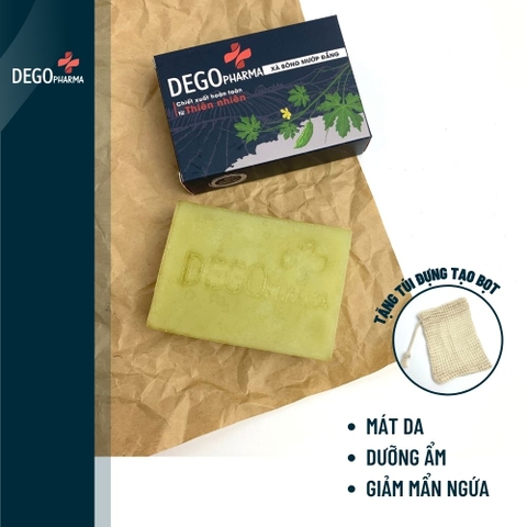 Xà bông mướp đắng làm sạch da, giảm mụn DEGO PHARMA