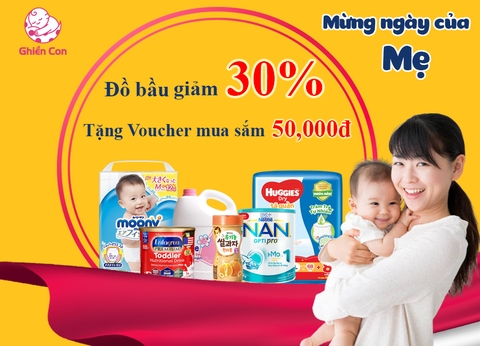 Ngày của mẹ, ngập tràn ưu đãi