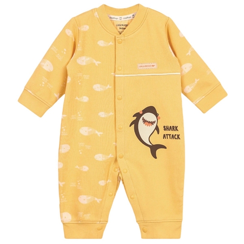 Body dài tay Uala 3930 9-12M - Vàng